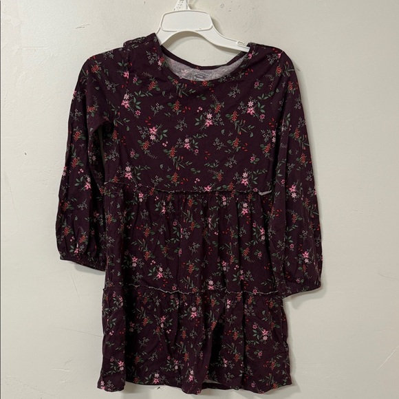 Old Navy Kids Floral Dress - Dark Purple - Picture 1 of 2